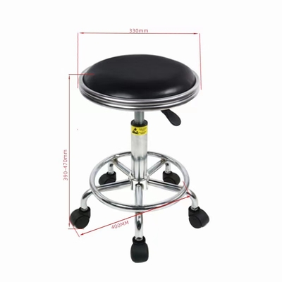 Văn phòng ESD Ghế phòng thí nghiệm chống tĩnh điện Nội thất phòng thí nghiệm công nghiệp da PU