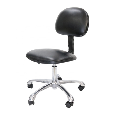 Ghế phòng thí nghiệm ESD có thể điều chỉnh Ghế tác vụ nâng khí thẳng đứng bằng kim loại trong phòng sạch