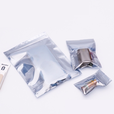 Giấy kraft Túi bảo vệ tĩnh ESD Dây kéo nhựa trong suốt Mylar