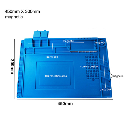 Bộ dụng cụ trạm làm việc cách nhiệt chống tĩnh điện silicone hàn