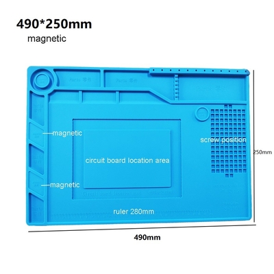Bộ dụng cụ trạm làm việc cách nhiệt chống tĩnh điện silicone hàn