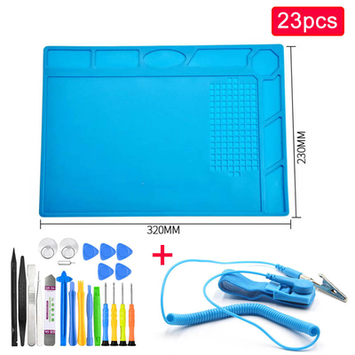 650g ESD hàn Mat Trạm sửa chữa chịu nhiệt Bàn ủi cho máy tính điện thoại
