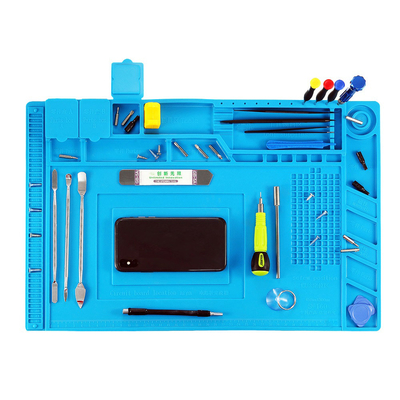 Tấm đệm silicone hàn ESD Chống tĩnh điện hàn Mat Công cụ sửa chữa chịu nhiệt