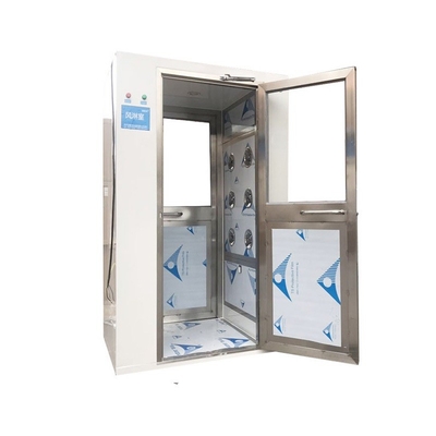 1100W Loại bỏ bụi Phòng sạch Bộ phận tắm không khí Cửa cuốn Hàng hóa