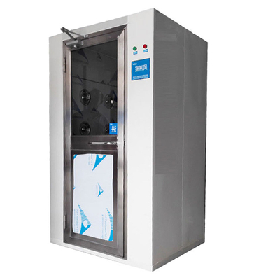 1100W Loại bỏ bụi Phòng sạch Bộ phận tắm không khí Cửa cuốn Hàng hóa