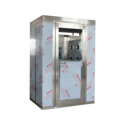 1100W Loại bỏ bụi Phòng sạch Bộ phận tắm không khí Cửa cuốn Hàng hóa