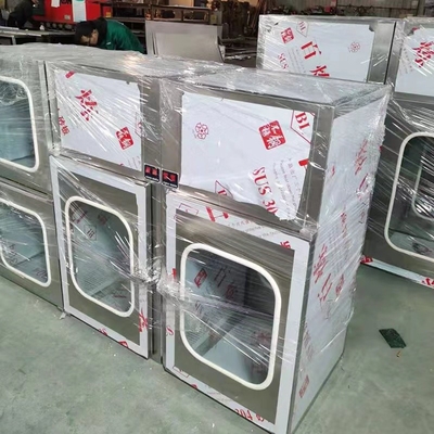 220V 50Hz 60Hz Hộp thông qua phòng sạch GMP Đi qua hộp Dòng chảy Laminar Động