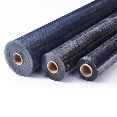Tấm màn lưới ESD màu đen Vinyl lưới tổ ong trong suốt Tấm phim trong suốt
