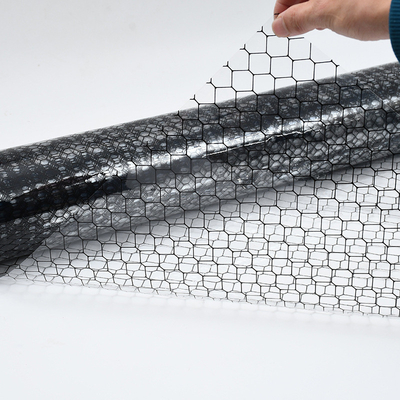 Rèm lưới PVC chống tĩnh điện ESD Màu đen trong suốt để sử dụng trong nhà máy