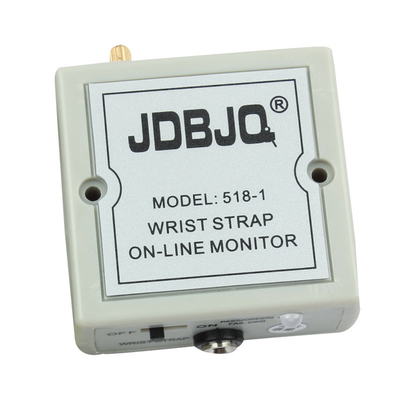 Lab ESD Strap Tester Pin 9V Bộ kiểm tra mặt đất Dây 80 (W) × 40 (H) × 117 (D) MM