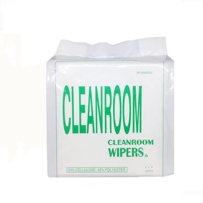 Khăn lau phòng sạch bằng laser màu trắng Polyester cho màn hình Sợi nhỏ Maxclean