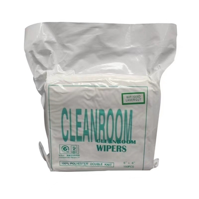 Khăn lau phòng sạch dùng một lần Polyester 45% Polyester 55% Bột gỗ