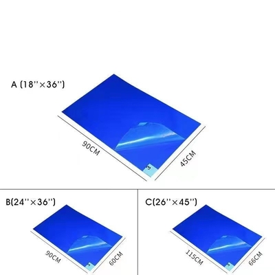 ESD Cleanroom Sticky Mat Tấm dính dính cho hội thảo không có bụi