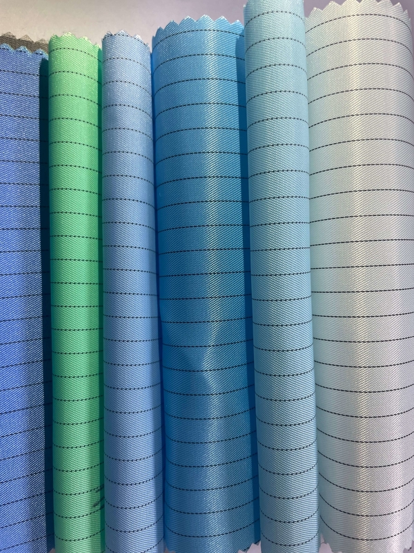 Dải lưới polyester Lưới carbon Vải chống tĩnh điện Phòng sạch Dệt vải phòng sạch Vải chống tĩnh điện Vải chống tĩnh điện
