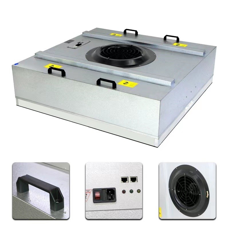 220 240V 50 60Hz FFU Bộ lọc quạt Laminar Máy hút mùi cho phòng sạch