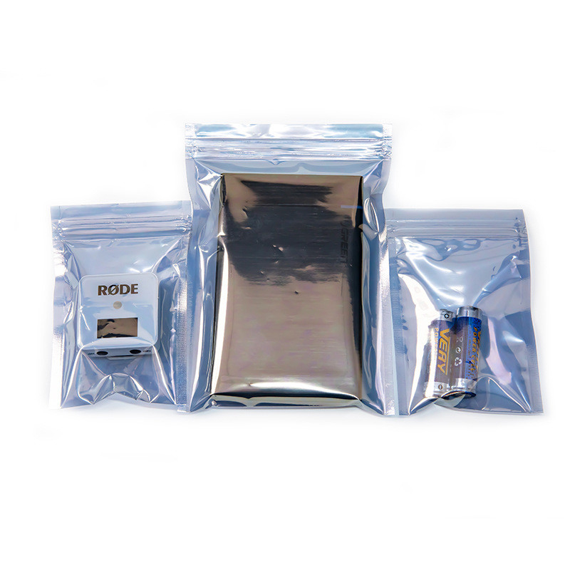 PCB được sử dụng Túi ESD chống tĩnh điện Lưu trữ chân không cho thú cưng Túi giấy nhiều lớp PE màu hồng