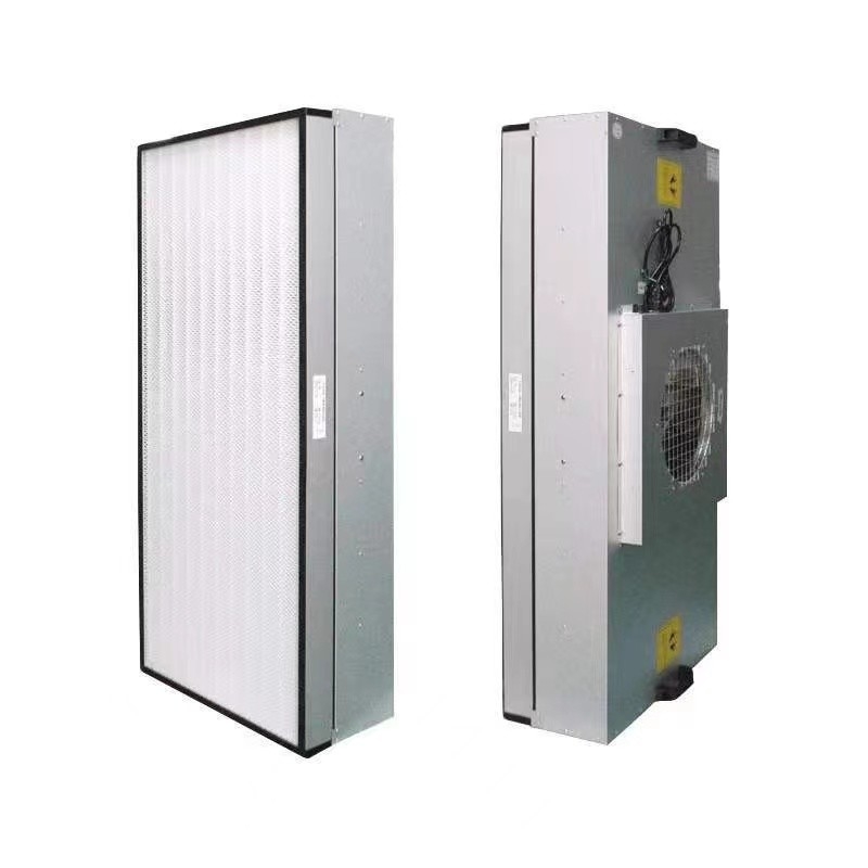 Phòng sạch Bộ lọc cuộn dây quạt gấp lại Đơn vị quạt FFU Lưới thép không gỉ