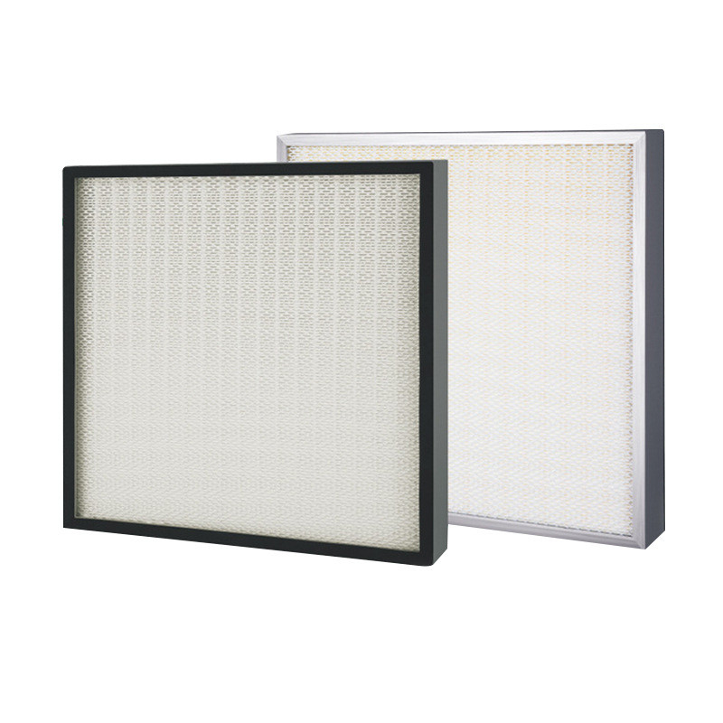 Dược phẩm UL Phòng sạch HEPA Bộ lọc Mini Pleated Gel Seal Media
