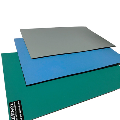 Xanh đen Xám xanh lục ESD Thảm cao su cho lắp ráp điện tử 120cm X 90cm