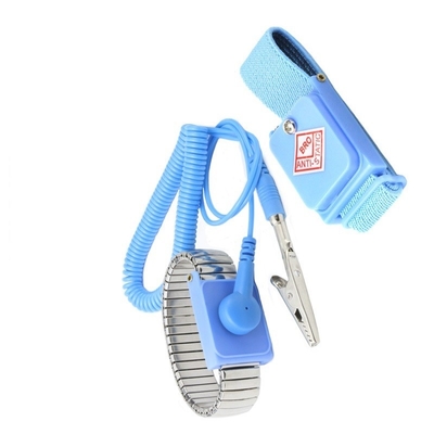 Dây đeo cổ tay chống tĩnh điện ESD Bảo vệ cổ tay 10mm Snap PU 2.5mm